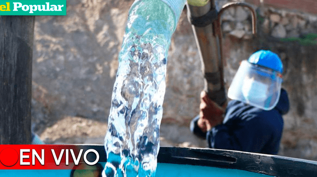 Corte masivo de agua EN VIVO