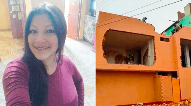 Mujer recibe amenazas después de demoler casa en Chancay.