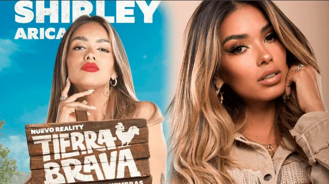 Shirley Arica es confirmada en 'Tierra brava'.