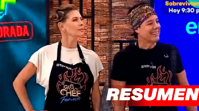 Dos participantes se fueron a sentencia en 'El Gran Chef Famosos'.