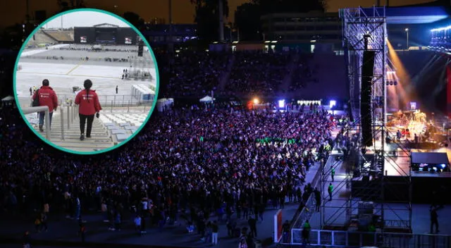 Estadio de San Marcos abre sus puertas al público tras estar clausurado.