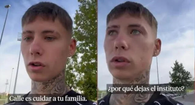 Joven es aplaudido en redes al contar que tiene dos trabajos para sacar adelante a su familia.