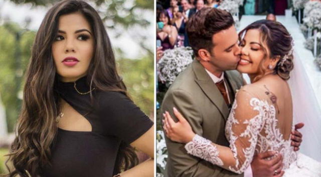 Estrella Torres saca cara por su esposo Kevin Salas y niega que sea mantenido.