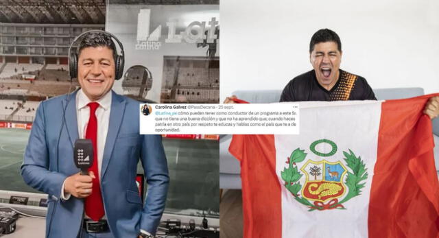 'Checho' Ibarra responde a usuaria que criticó su acento argentino tras estar años en Perú