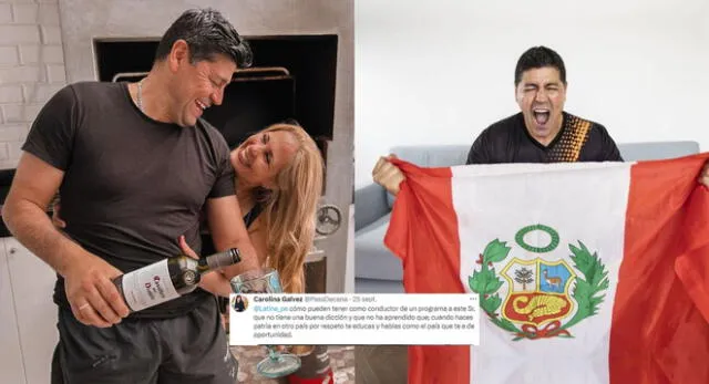 Esposa de Sergio Ibarra lo defiende de criticas por acento argentino: "Qué pasa con las personas"