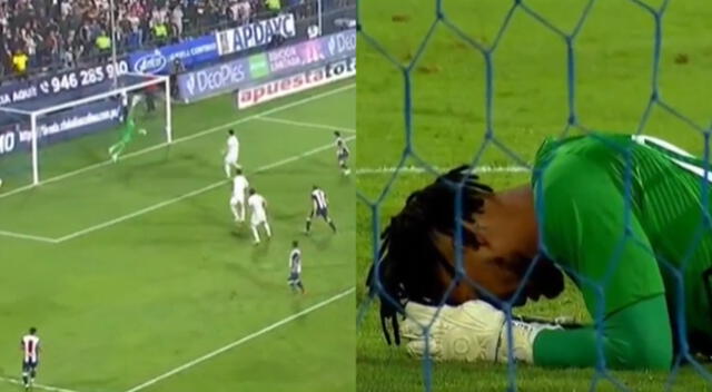 ¿La atajada del año? Carlos Cáceda ahoga el grito de gol de Alianza Lima en Matute tras gran intervención.
