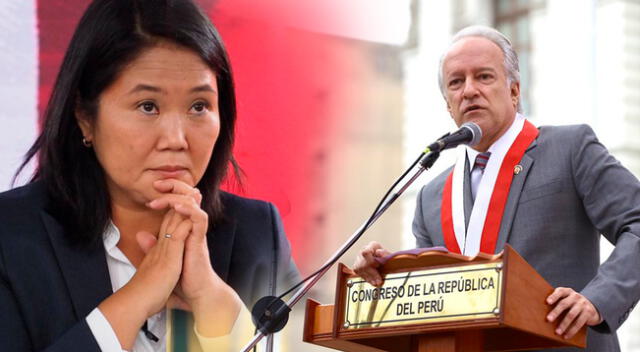 Keiko Fujimori lamenta la muerte del congresista de su bancada, Hernando Guerra-García.