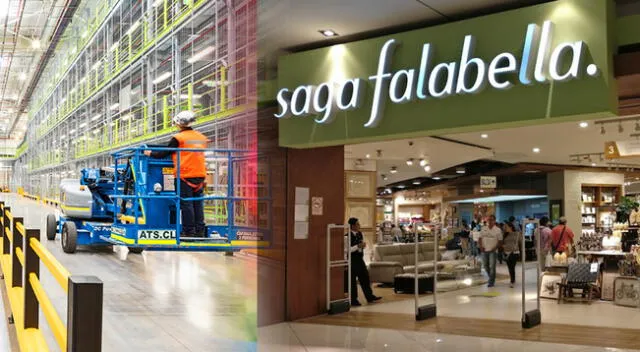 Falabella abre un moderno centro de distribución en San Bernando, Chile.