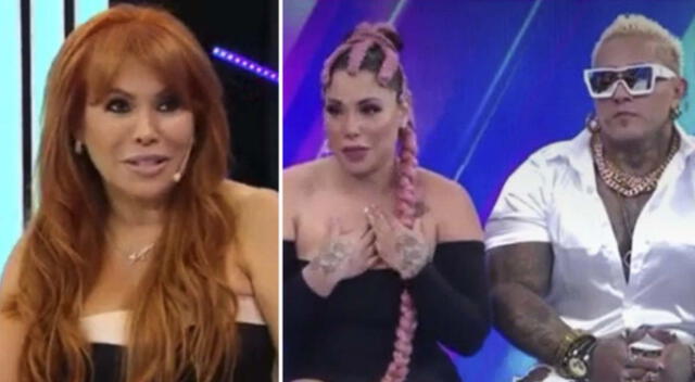 Magaly Medina tras conocer las razones por las que la 'Mackyna' y su novia terminaron.