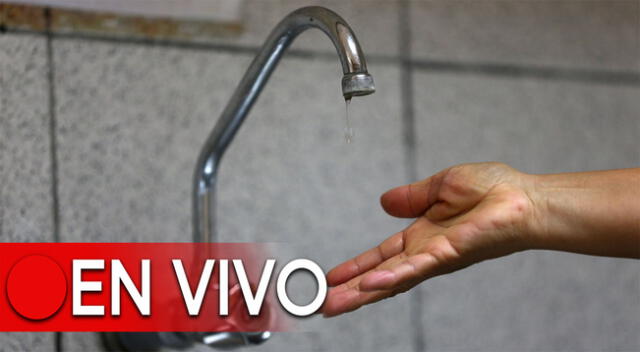 Conoce los distritos que sufrirán corte de agua este sábado 30 de septiembre.