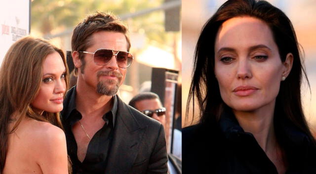 Angelina Jolie afectada luego de su divorcio con Brad Pitt.