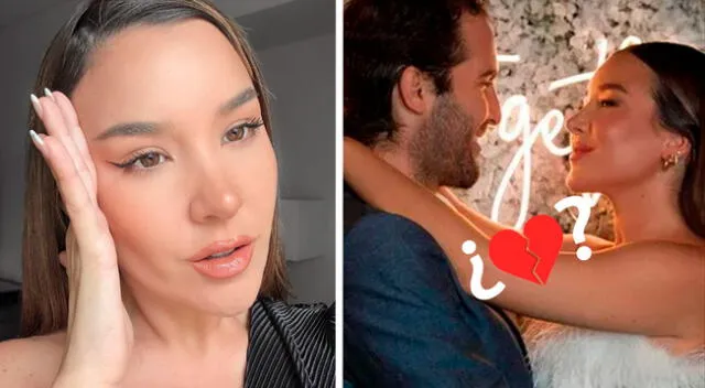 Alessandra Fuller compartió con sus seguidores un video en redes sociales que incrementó los rumores de separación.