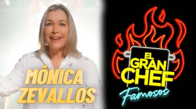 Mónica Zevallos es el plato fuerte de la cuarta temporada de 'El Gran Chef Famosos'.