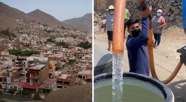 Conoce las zonas afectadas del distrito de La Molina por el corte masivo de agua por parte de Sedapal.