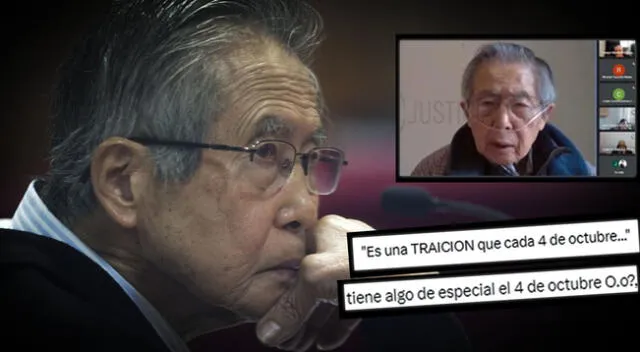 Alberto Fujimori pide indulto humanitario y usuarios exponen video del 2018: “Tradición cada 4 de octubre”