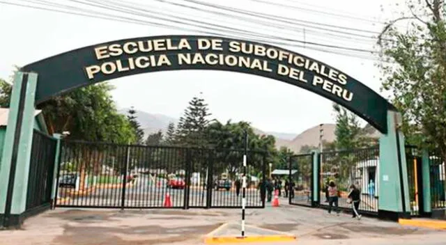 Un policía murió dentro de la escuela de suboficiales de la PNP.