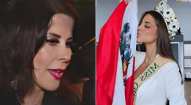 Ante América Espectáculos, Olga Zumarán sorprendió al elogiar la preparación de Luciana Fuster para el Miss Grand.