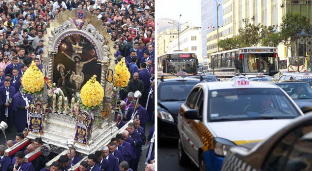 El primer recorrido del Señor de los Milagros se realizará este sábado 7 de octubre.