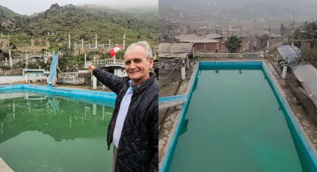 Yugoslavo se enamoró de una peruana, formó una familia y construyó una piscina en cerro de VMT