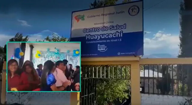 Personal médico hizo fiesta con lunes y hora loca en centro de salud de Huancayo.