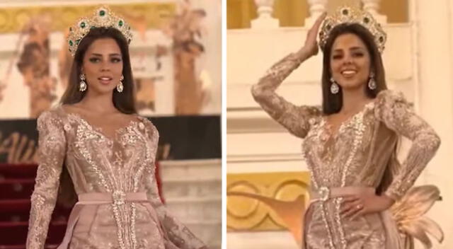 Luciana Fuster la rompió en la pasarela del Miss Grand International 2023.