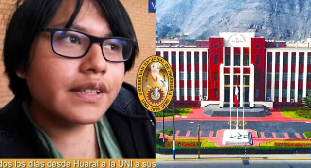 Estudiante de la UNI viaja todos los días desde Huaral para asistir a clases y es viral en YouTube.