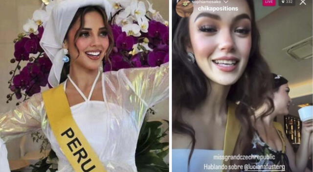 Miss República Checa elogia belleza de Luciana Fuster ¿Cree que será la ganadora del Miss Grand Internacional 2023?