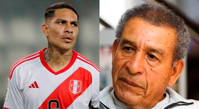 Héctor Chumpitaz le deseó todo lo mejor a Paolo Guerrero en el final de su carrera.