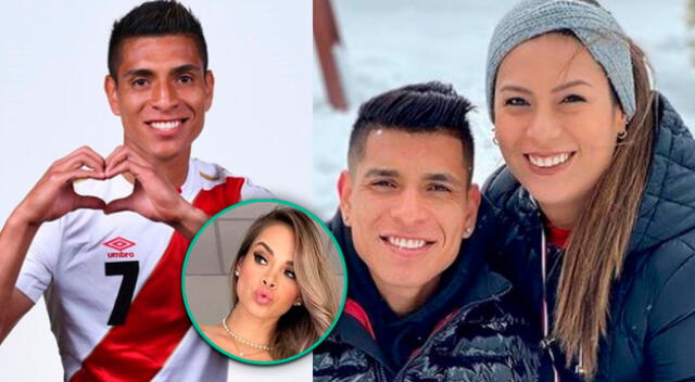 Paolo Hurtado se luce junto a Rosa Fuentes.