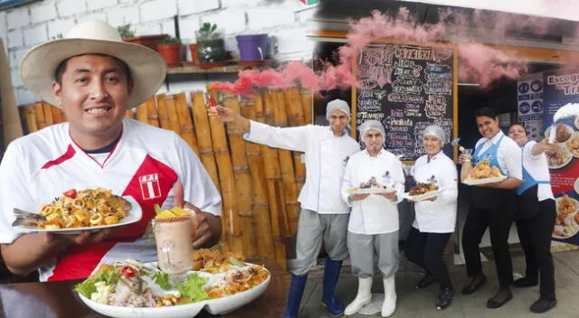 Estos son los points para deleitarnos con comida marina y ver  los partidos de Perú.