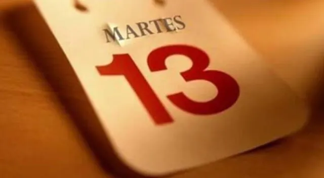 ¿Cuál es la diferencia entre martes 13 y viernes 13?