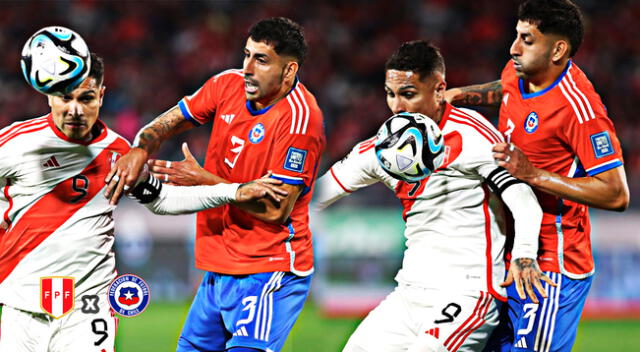 Perú pierde 2-0 contra Chile en Santiago por las Eliminatorias 2026