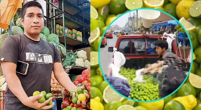 Vecinos de Ventanilla compran limón a bajo costo.