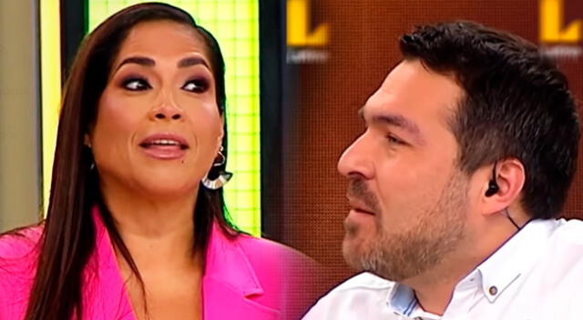 Katia Palma quedó en shock con palabras de Giacomo Bocchio.