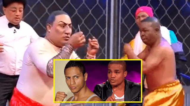 Jonathan Maicelo y la Pantera Zegarra son imitados en 'JB en ATV'.