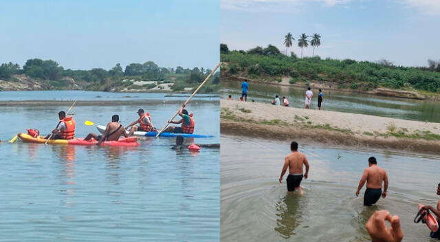 Menor desapareció en Piura al ser arrastrado por el río Chira.