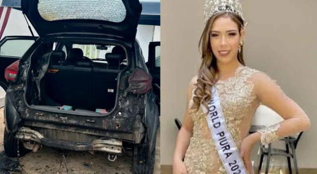 Tras atentado contra Miss Piura la Policía viene buscando a los sujetos.