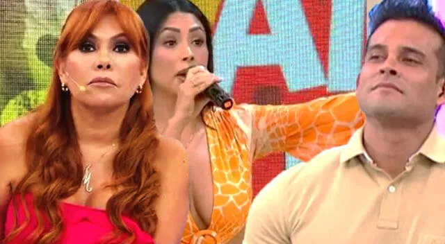 Magaly Medina criticó a Pamela Franco y Christian Domínguez por protagonizar pelea.