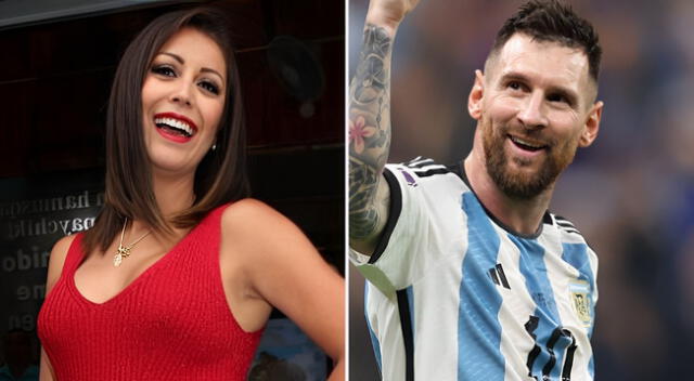 Karla Tarazona no se guardó nada al hablar de Leo Messi.