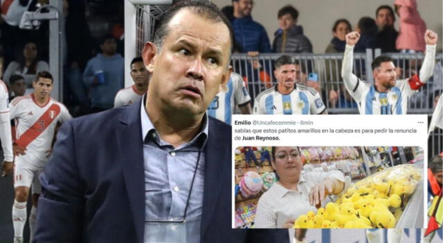 Juan Reynoso es tendencia en Twitter pidiendo su renuncia de la Selección Peruana.