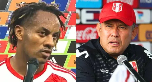 André Carrillo responde si confía o no en Juan Reynoso y manda clara indirecta sobre el juego en la cancha.