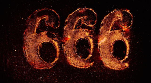 El número 666 es considerado por muchas personas como el número del diablo.