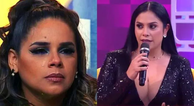 Giuliana Rengifo contó que lloró por culpa de Maricarmen Marín tras un concierto en Chimbote.