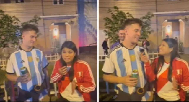 ¿Cuál fue la respuesta del hincha argentina? Aquí te lo revelamos.