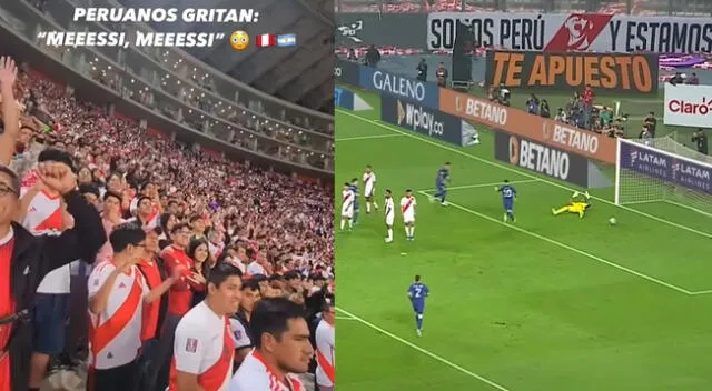 Perú vs. Argentina: hinchas explican el fuerte motivo por el que peruanos corearon nombre de Messi en el Nacional.