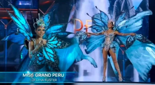 Luciana Fuster sigue impresionando en el Miss Grand.