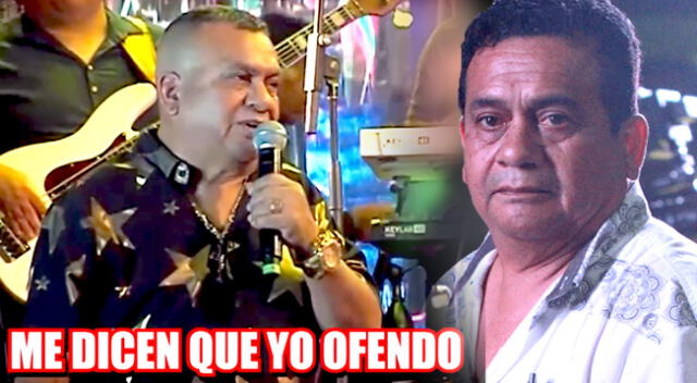 Tony Rosado se excusó una vez más durante concierto por controversia en Puerto Maldonado.