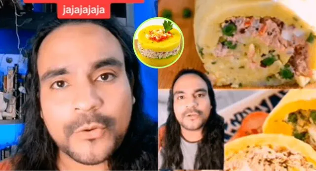 Ecuatoriano dice que Perú plagió la causa rellena en la época de la colonia y es viral en TikTok.