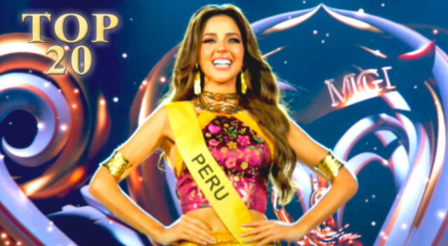 Luciana Fuster ingresó al top 20 del Miss Grand International tras su presentación oficial.