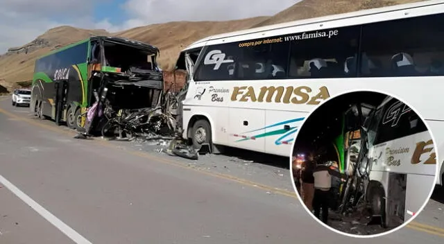 El terrible accidente de tránsito en Cusco provocó la muerte de dos conductores de buses interprovinciales.